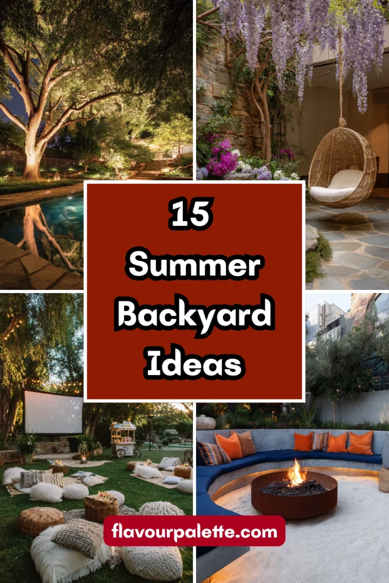 15 Summer Backyard Ideas That Feel Like a Private Paradise