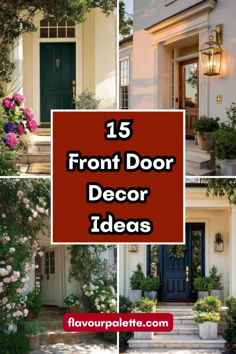 15 Front Door Decor Ideas