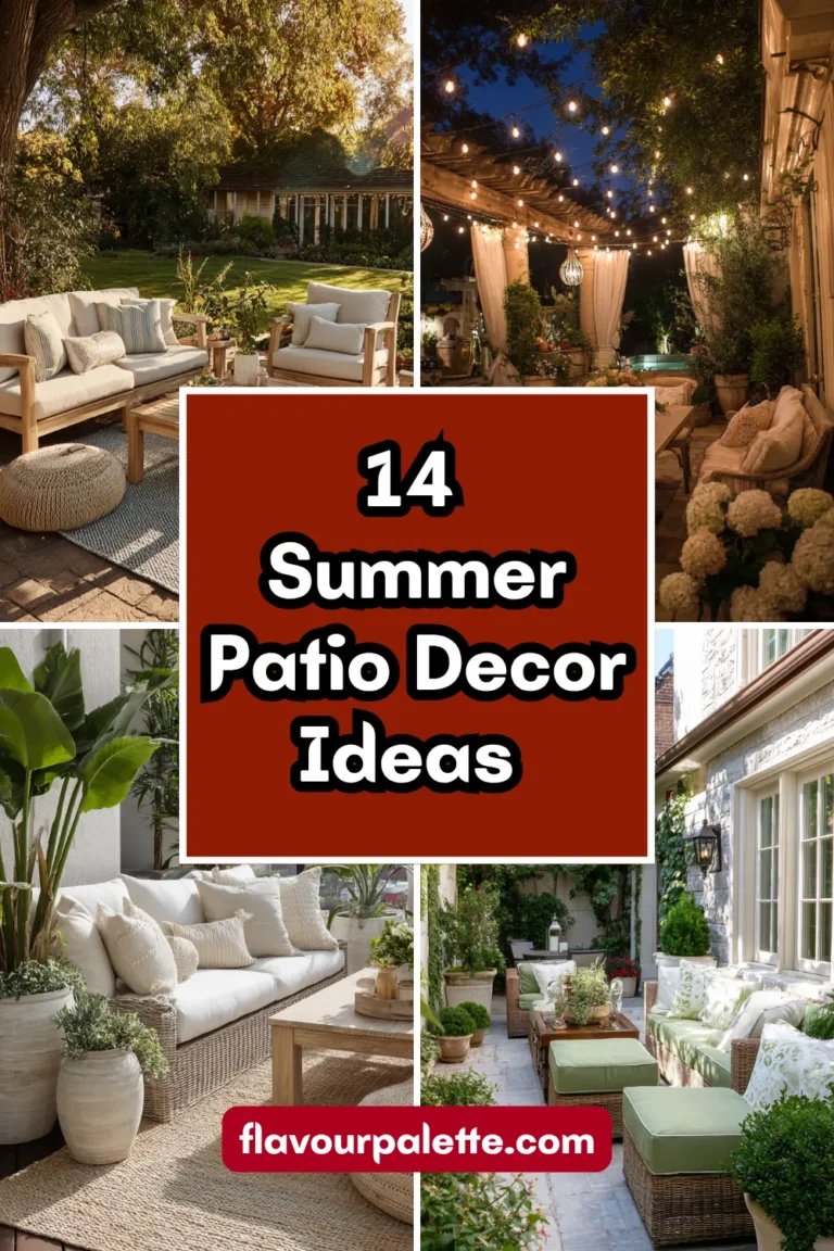 14 Summer Patio Decor Ideas That Look Expensive
