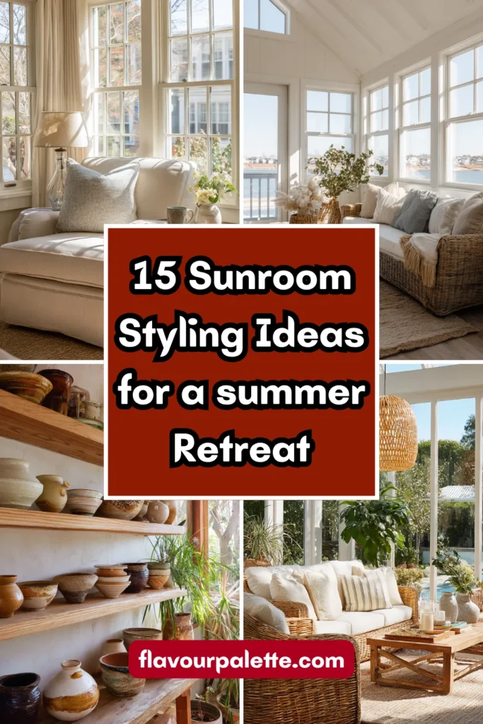 15 Sunroom Styling Ideas for a Summer Retreat 1 15 27