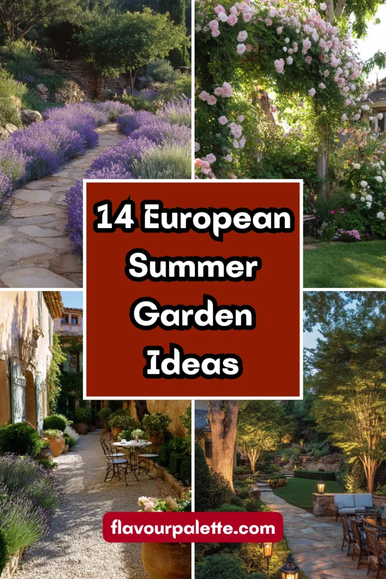 14 European Summer Garden Ideas That Are Trending Everywhere