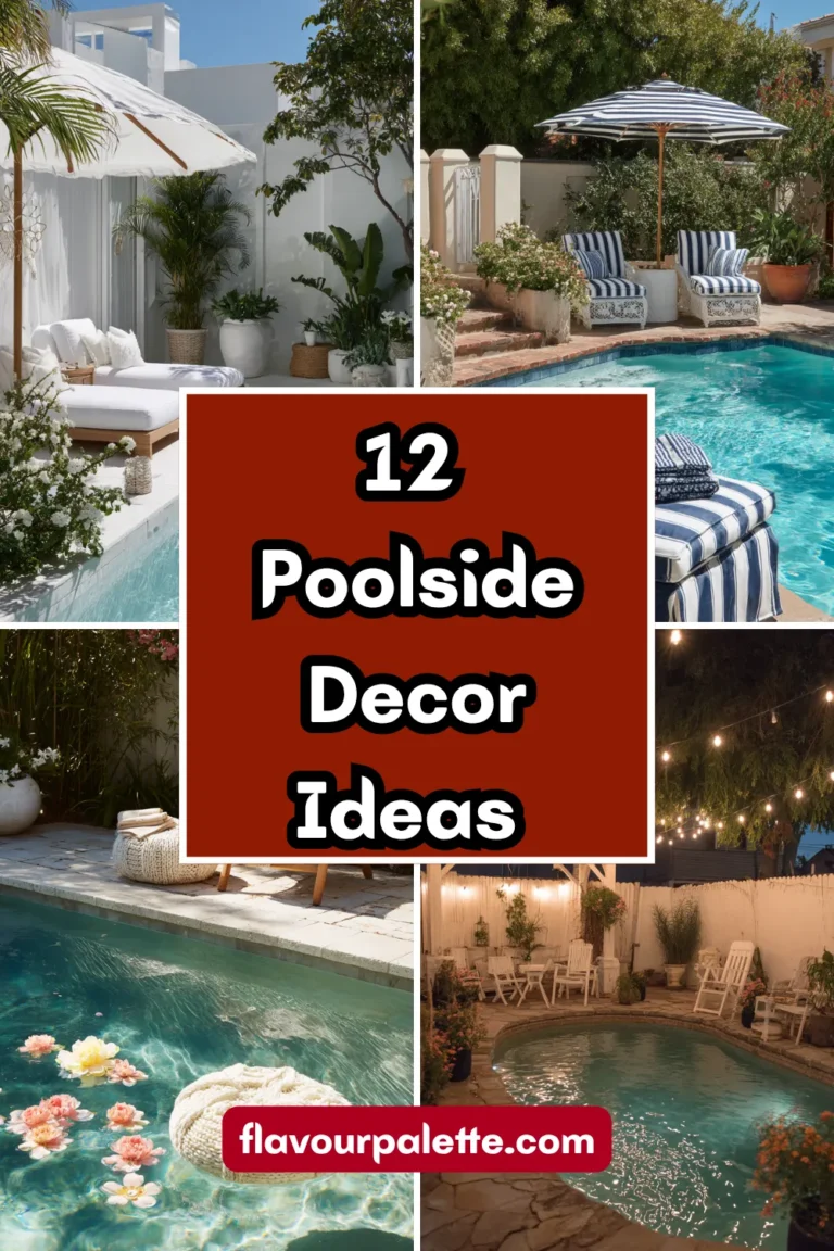 12 Poolside Decor Ideas That Feel Totally Pinterest-Worthy