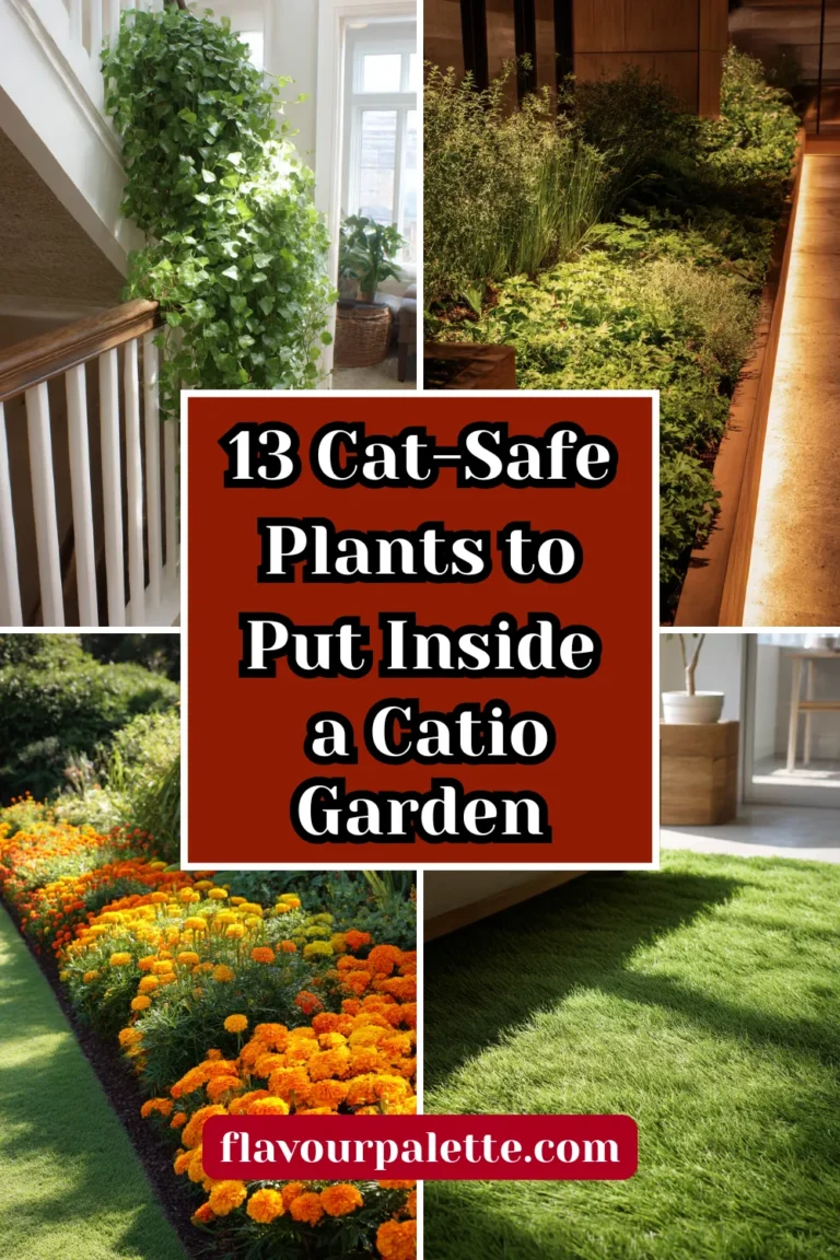 13 Cat-Safe Plants to Put Inside a Catio Garden