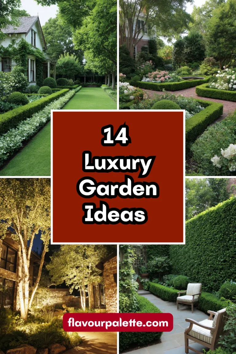14 Luxury Garden Ideas That Feel Like a High-End Hotel