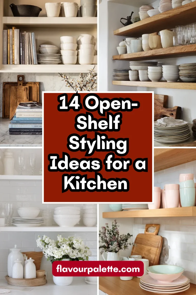 14 Open-Shelf Styling Ideas for a Kitchen That Looks Curated, Not Cluttered