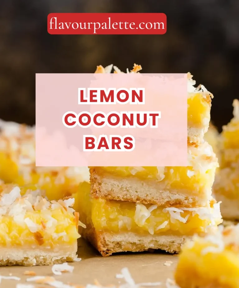 Lemon Coconut Bars Recipe: Tangy and Sweet Perfection