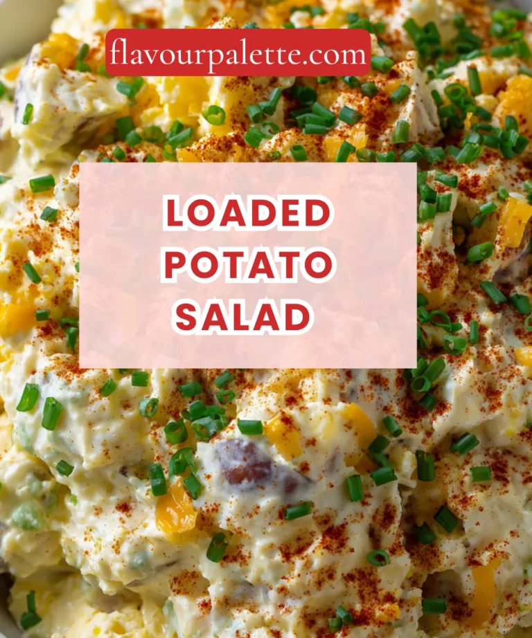Loaded Potato Salad Recipe (Creamy, Hearty & Impossible to Stop Eating)