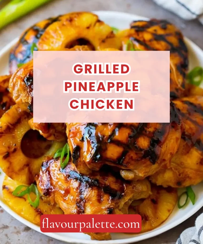 Grilled Pineapple Chicken: A Smoky, Tropical Island Escape 1 Lemon 25