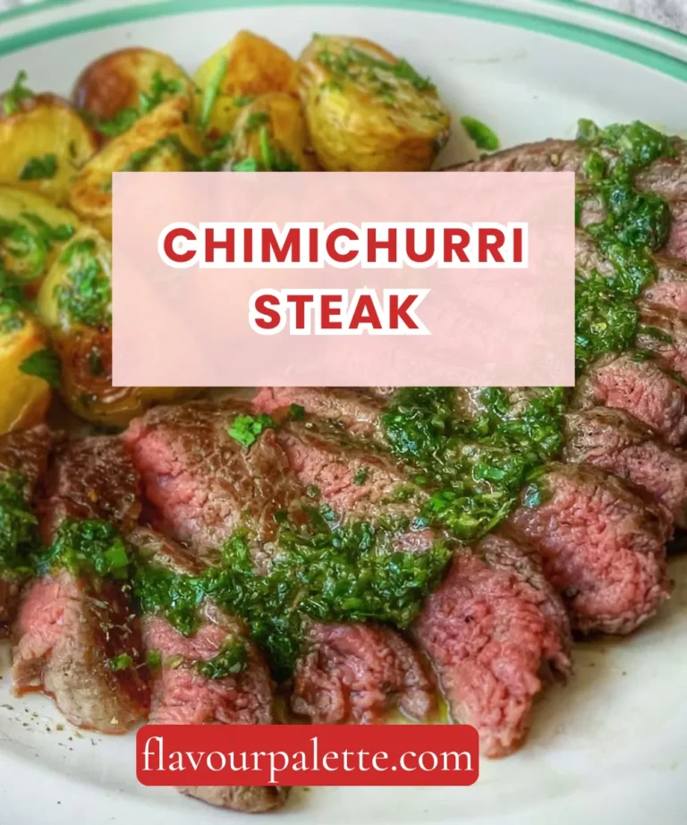 Chimichurri Steak – Bold, Herby & Perfectly Seared