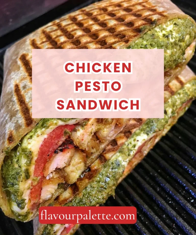 Chicken Pesto Sandwich: The Zesty, Herby Café Classic