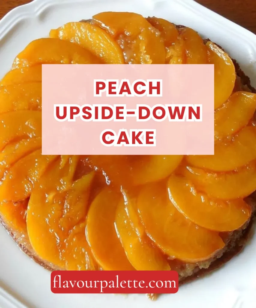 Peach Upside-Down Cake Recipe: Southern Classic 1 Lemon 32