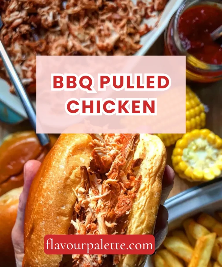 BBQ Pulled Chicken – Smoky, Tender & Deeply Saucy