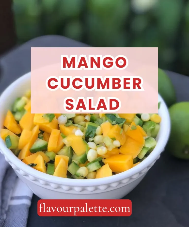 Mango Cucumber Salad Recipe (Fresh, Sweet & Ready in 15 Minutes)