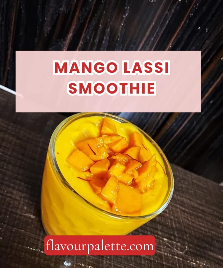 Mango Lassi Smoothie – Creamy, Sweet & Better Than the Restaurant