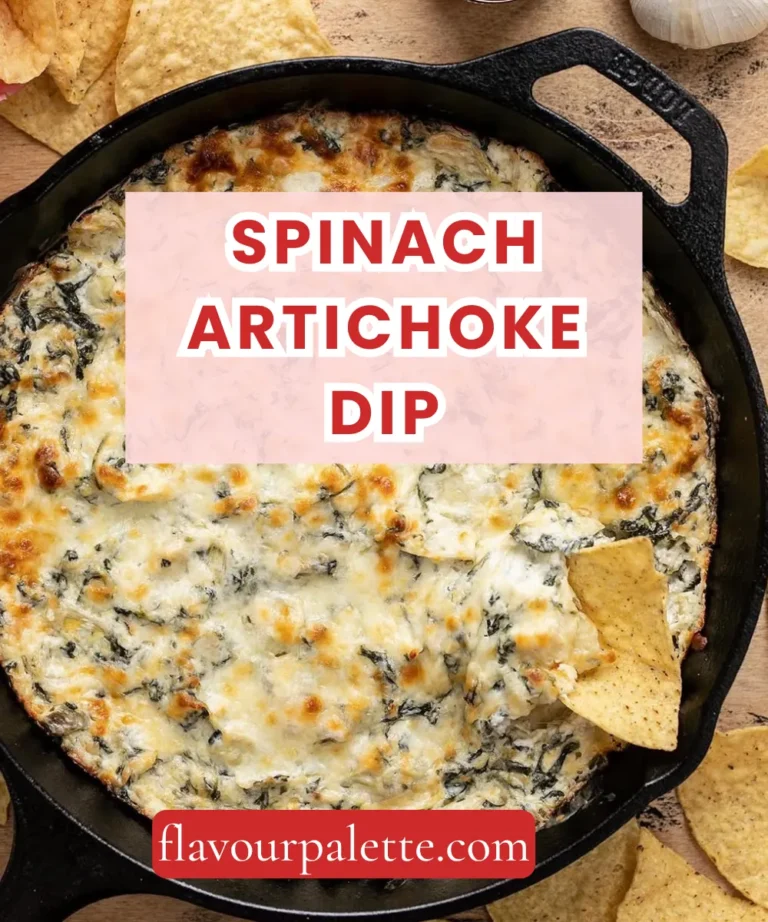 Spinach Artichoke Dip Recipe: Creamy, Cheesy, and Classic