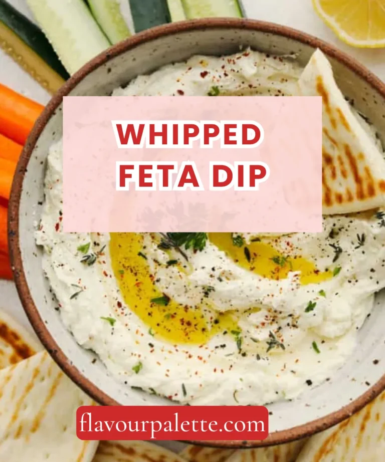 Whipped Feta Dip Recipe: Creamy, Tangy, and Irresistible
