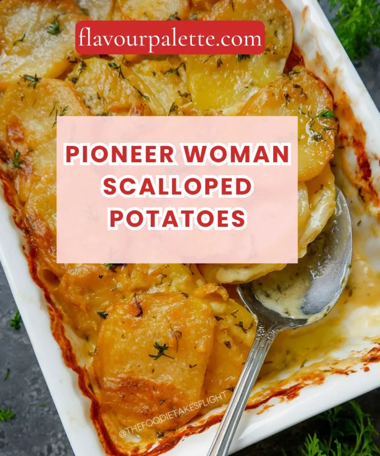 Pioneer Woman Scalloped Potatoes Recipe: Rich, Creamy, and Comforting