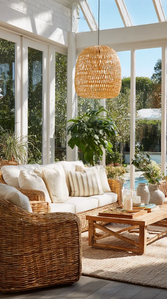 15 Sunroom Styling Ideas for a Summer Retreat 2 ce 1 1