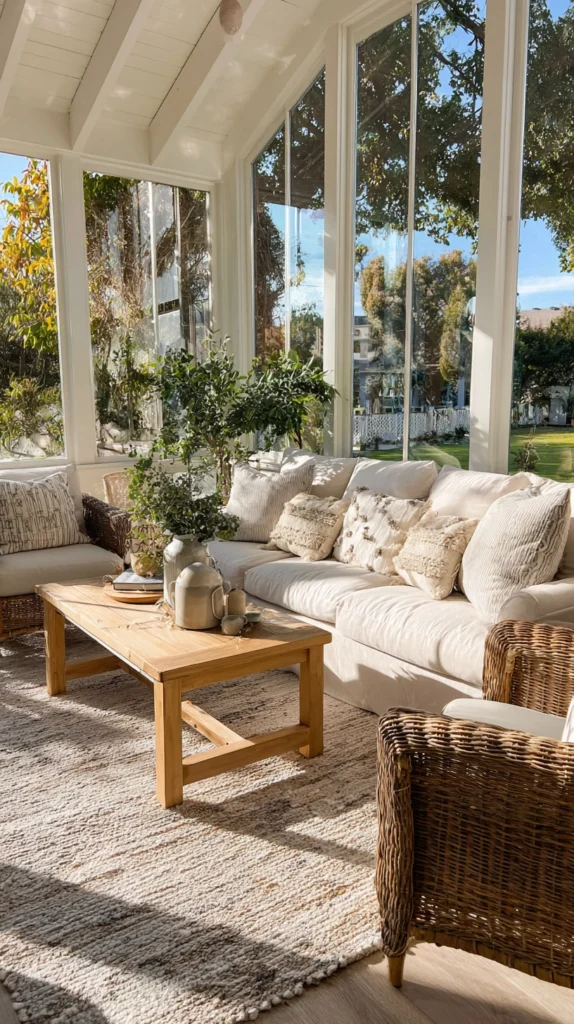 15 Sunroom Styling Ideas for a Summer Retreat 4 ce 3 1