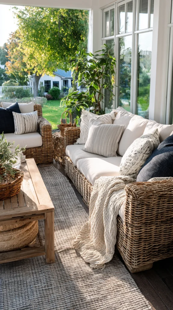 15 Sunroom Styling Ideas for a Summer Retreat 7 ce 6 1
