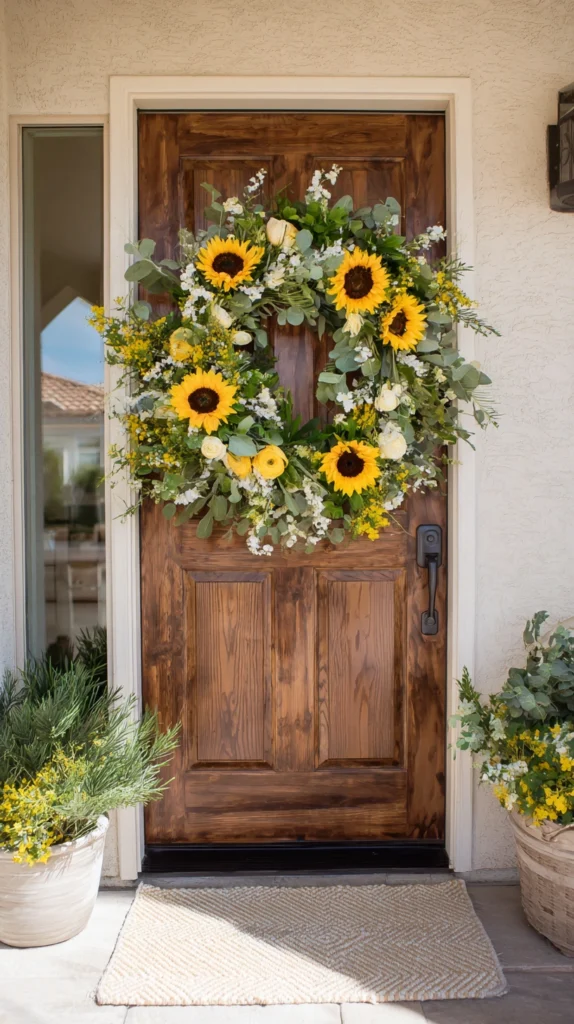 15 Fresh Summer Entryway Decor Ideas for a Warm Welcome 2 dq 1 1