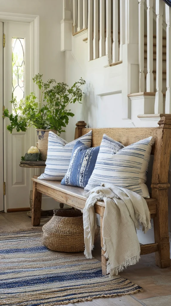 15 Fresh Summer Entryway Decor Ideas for a Warm Welcome 14 dq 13 1