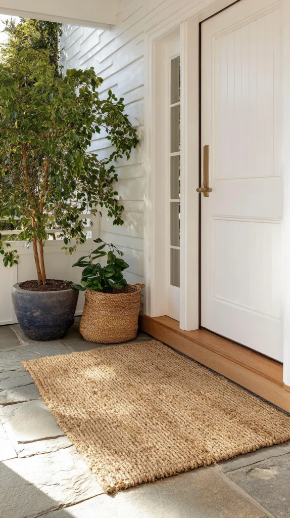 15 Fresh Summer Entryway Decor Ideas for a Warm Welcome 5 dq 4 1