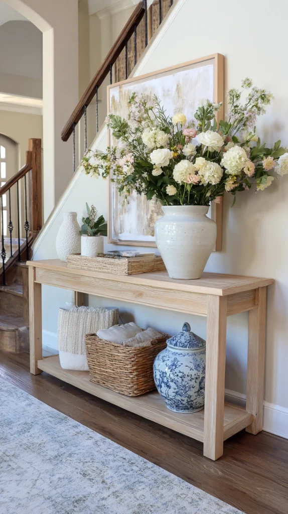 15 Fresh Summer Entryway Decor Ideas for a Warm Welcome 6 dq 5 1