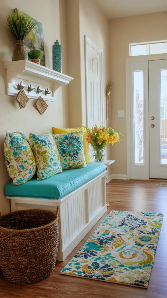 15 Fresh Summer Entryway Decor Ideas for a Warm Welcome 7 dq 6 1