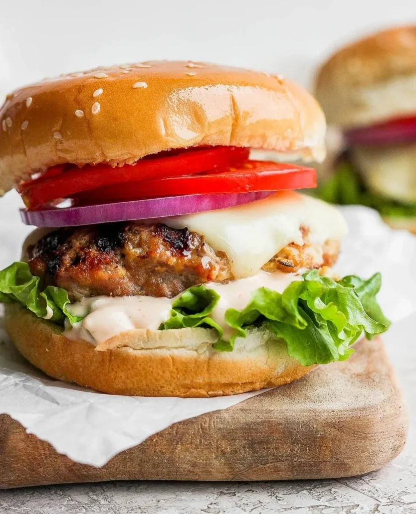 Juicy Grilled Turkey Burgers: Savory, Smoked, and Never Dry 2 keep 32
