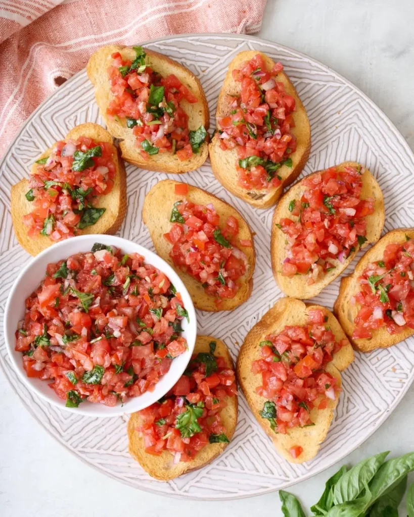 Classic Tomato & Basil Bruschetta: The Ultimate Italian Starter 2 keep 63