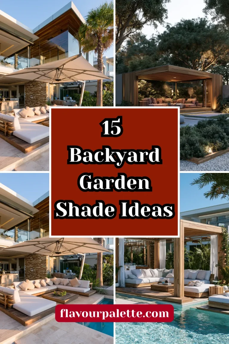 15 Backyard Garden Shade Ideas for Sunny Days