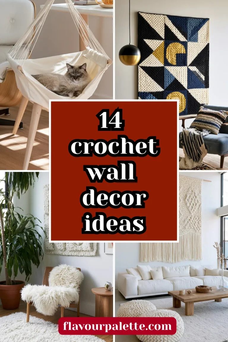 14 Crochet Wall Decor Ideas That Add Texture, Warmth, and Handmade Soul