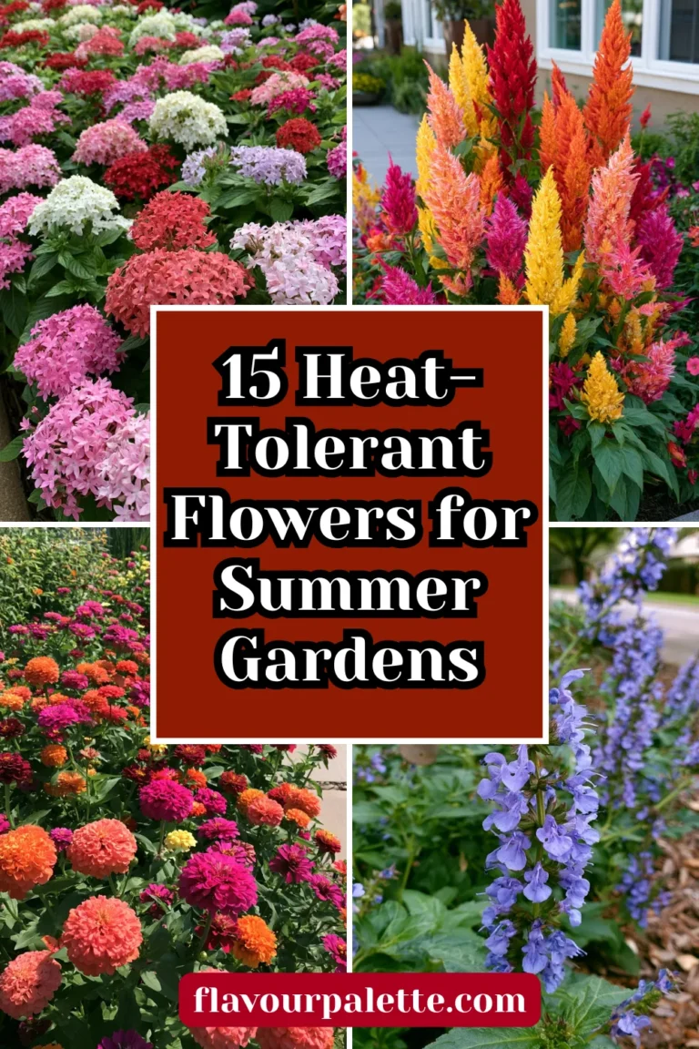 15 Heat-Tolerant Flowers for Summer Gardens That Bloom When Everything Else Gives Up