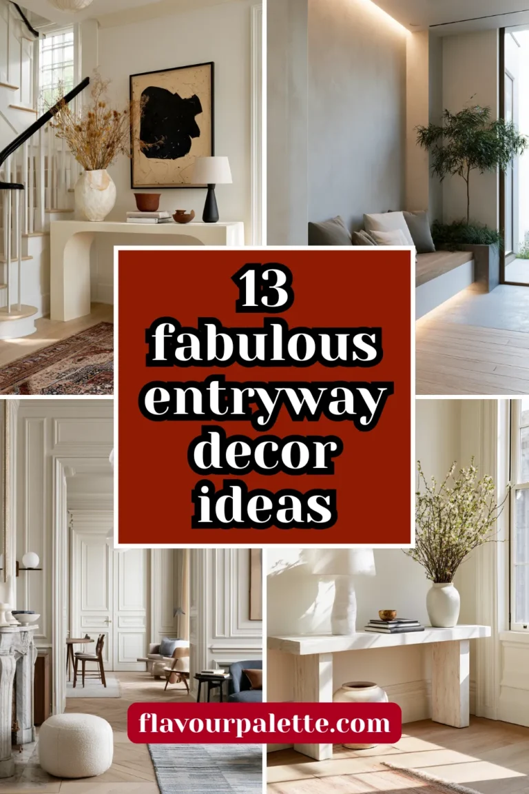 13 Fabulous Entryway Decor Ideas That Make Lasting Impressions