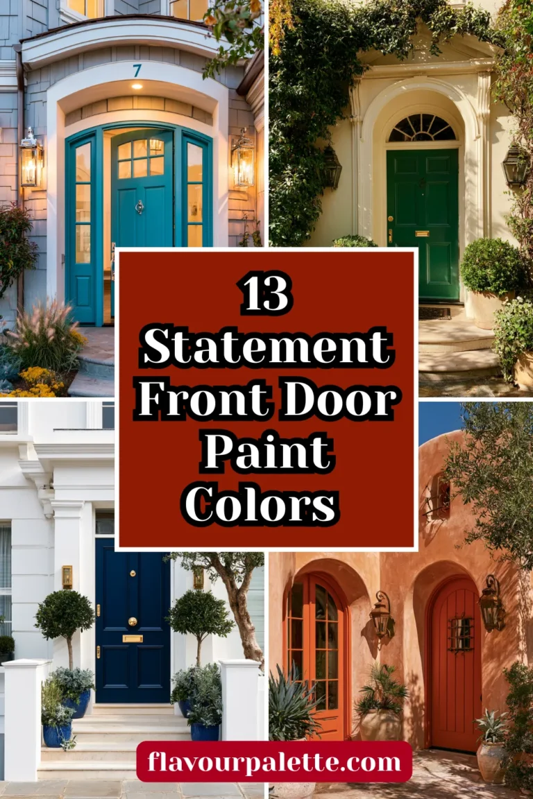 13 Statement Front Door Paint Colors Inspired by Luxury Boutique Hotels