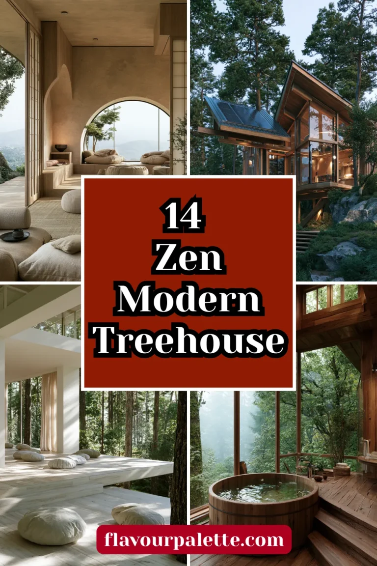 14 Zen Modern Treehouse Ideas for Elevated Sanctuary Living
