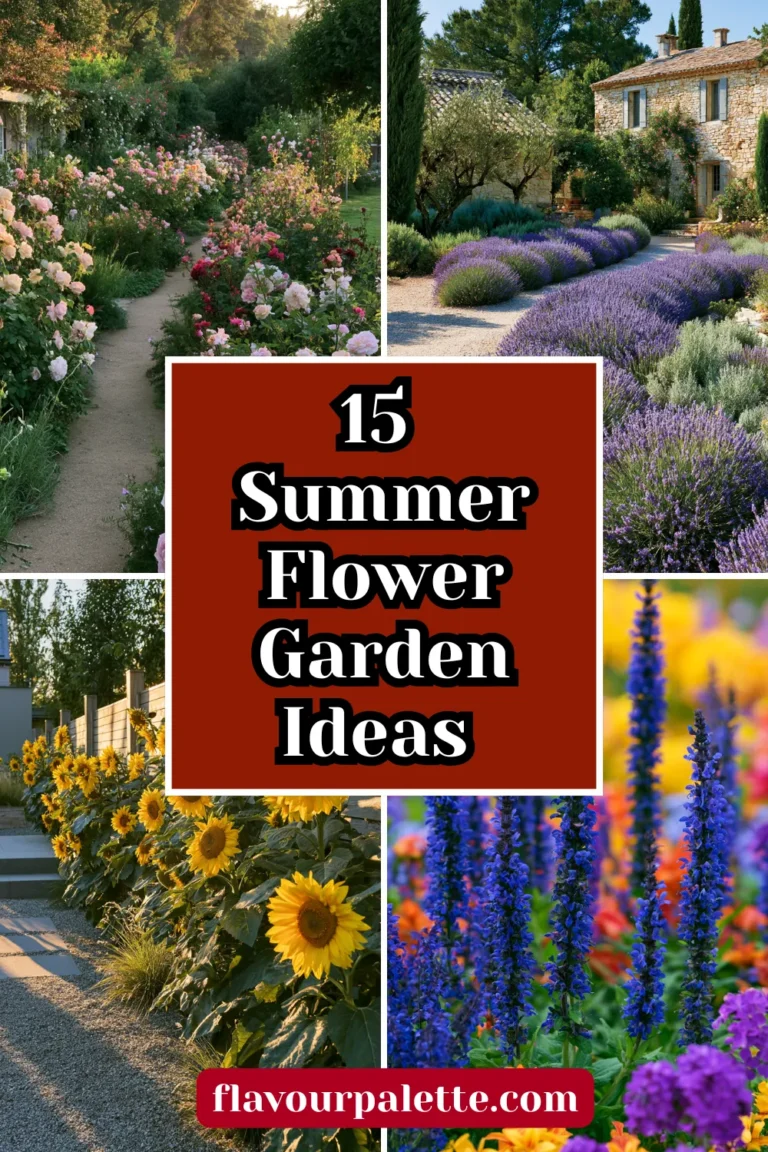 15 Summer Flower Garden Ideas That Add Instant Color to Any Outdoor Space