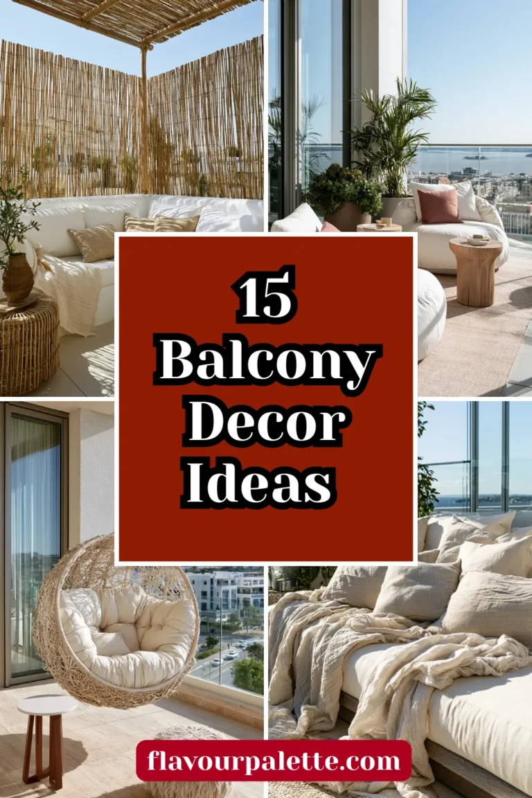 15 Balcony Decor Ideas for a Breezy, Beautiful Space You Will Actually Use