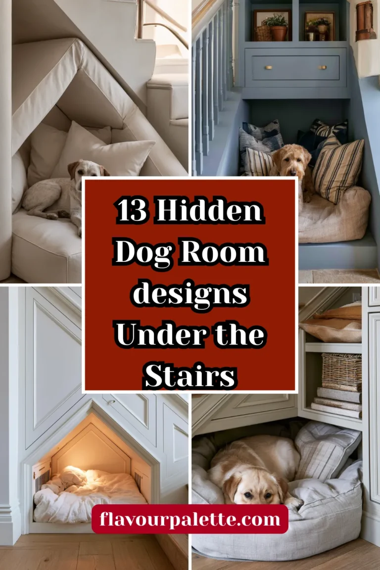 13 Hidden Dog Room Designs Under the Stairs