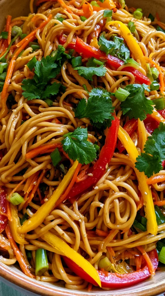 13 Salad Bowl Recipes You’ll Love! 2 Asian Sesame Noodle Salad