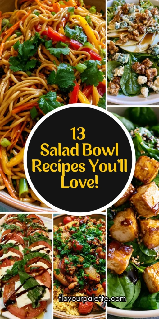 13 Salad Bowl Recipes You’ll Love! 1 Dinner