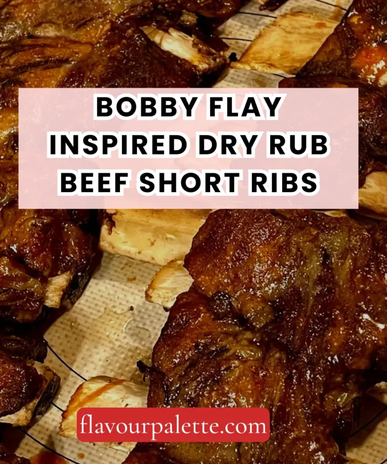 Bobby Flay Inspired Dry Rub Beef Short Ribs – Bold, Smoky & Fall-Off-the-Bone Tender