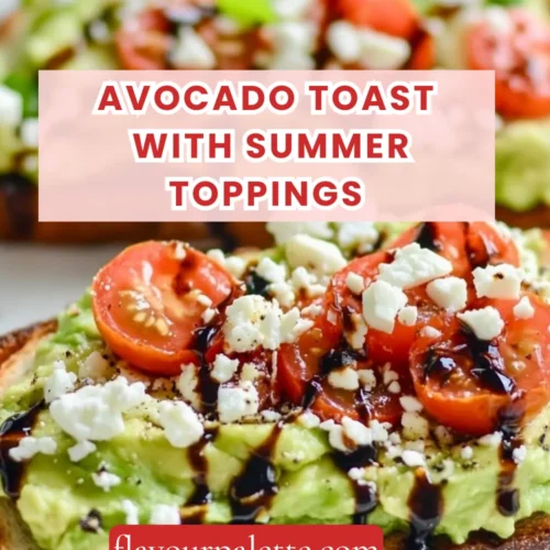Avocado Toast with Summer Toppings – Fresh, Vibrant & Ready in 15 Minutes 3 Lemon 87