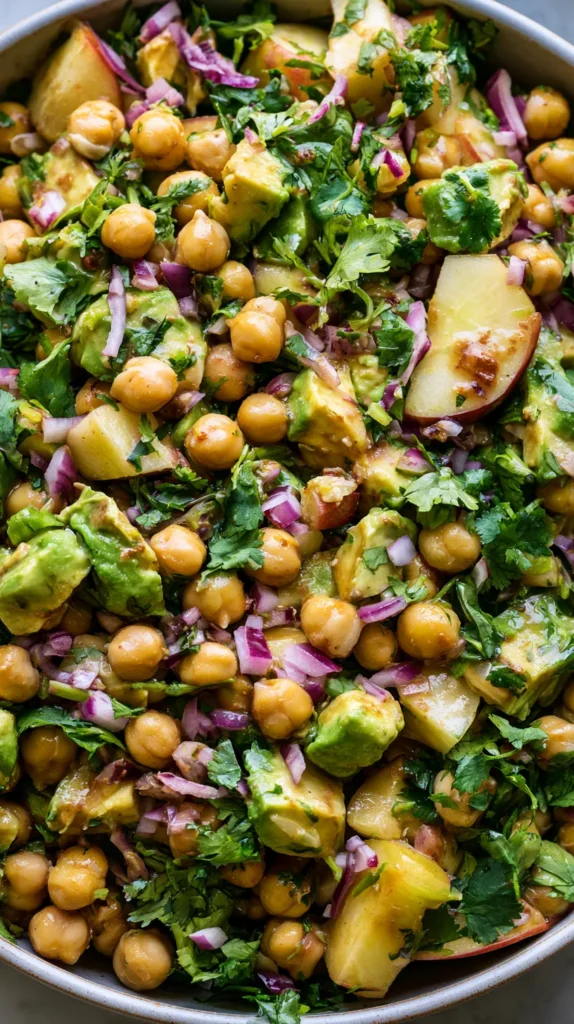 13 Salad Bowl Recipes You’ll Love! 4 Spicy Chickpea and Avocado Salad