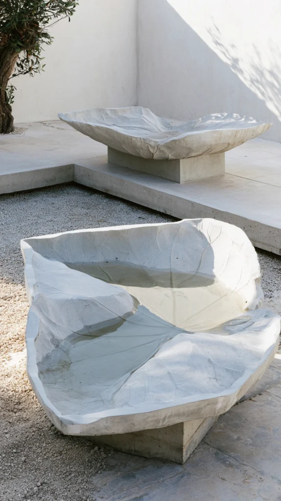 14 Concrete Bird Bath Ideas for Durable Garden Features 2 fe 1