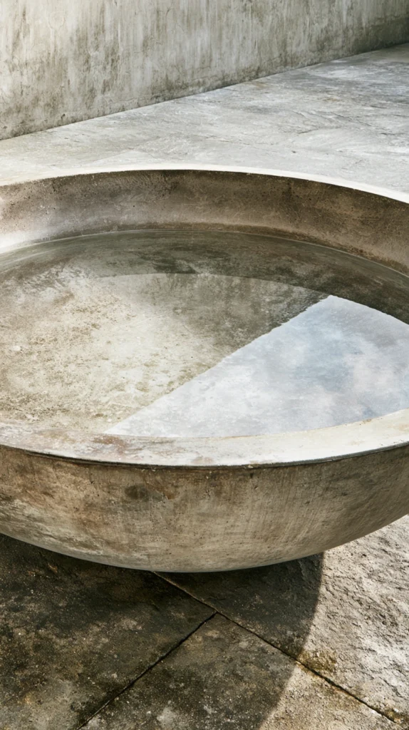 14 Concrete Bird Bath Ideas for Durable Garden Features 12 fe 11