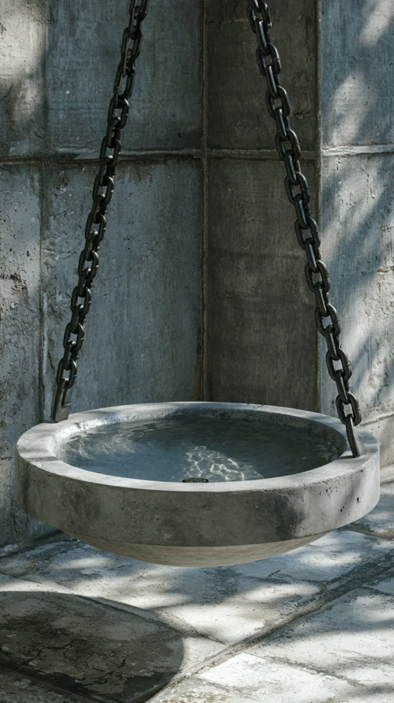 12 Hanging Bird Bath Ideas for Space-Saving Wildlife Support 4 fg 3 1