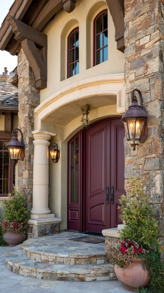 13 Statement Front Door Paint Colors Inspired by Luxury Boutique Hotels 5 fv 4 1