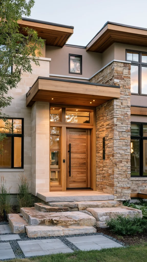 15 Chic Door Exterior Ideas to Refresh Your Home's Facade 4 gt 3